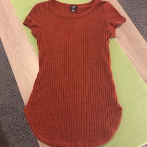 Rust colored top